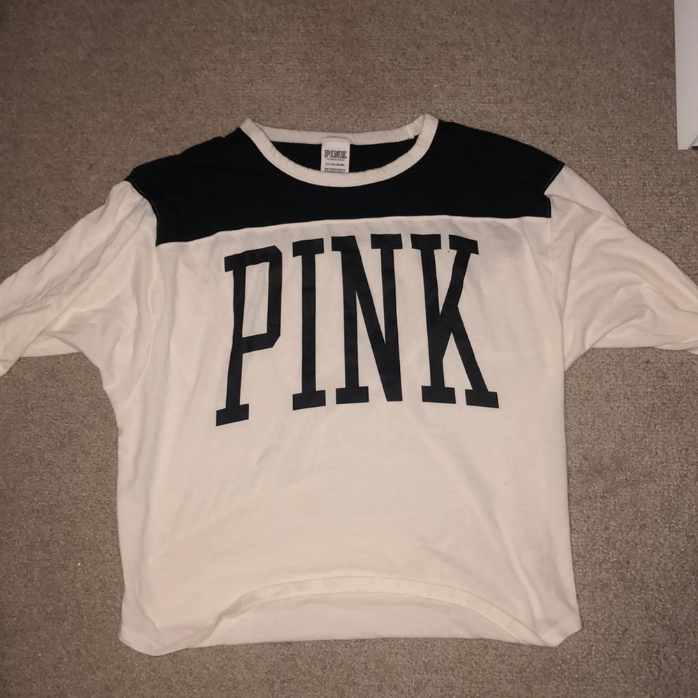 Long sleeve top from pink